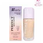 Everly Beauties Perfect Skin Glow Foundation SPF 15 – Lightweight Dewy Finish, Hydrating